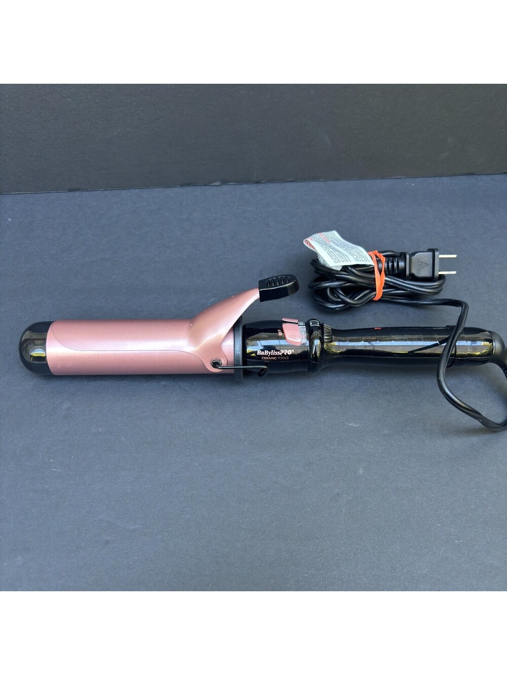 BaBylissPRO Ceramic Curling Iron CTRG155SN Rose Gold/Black 180W Electric